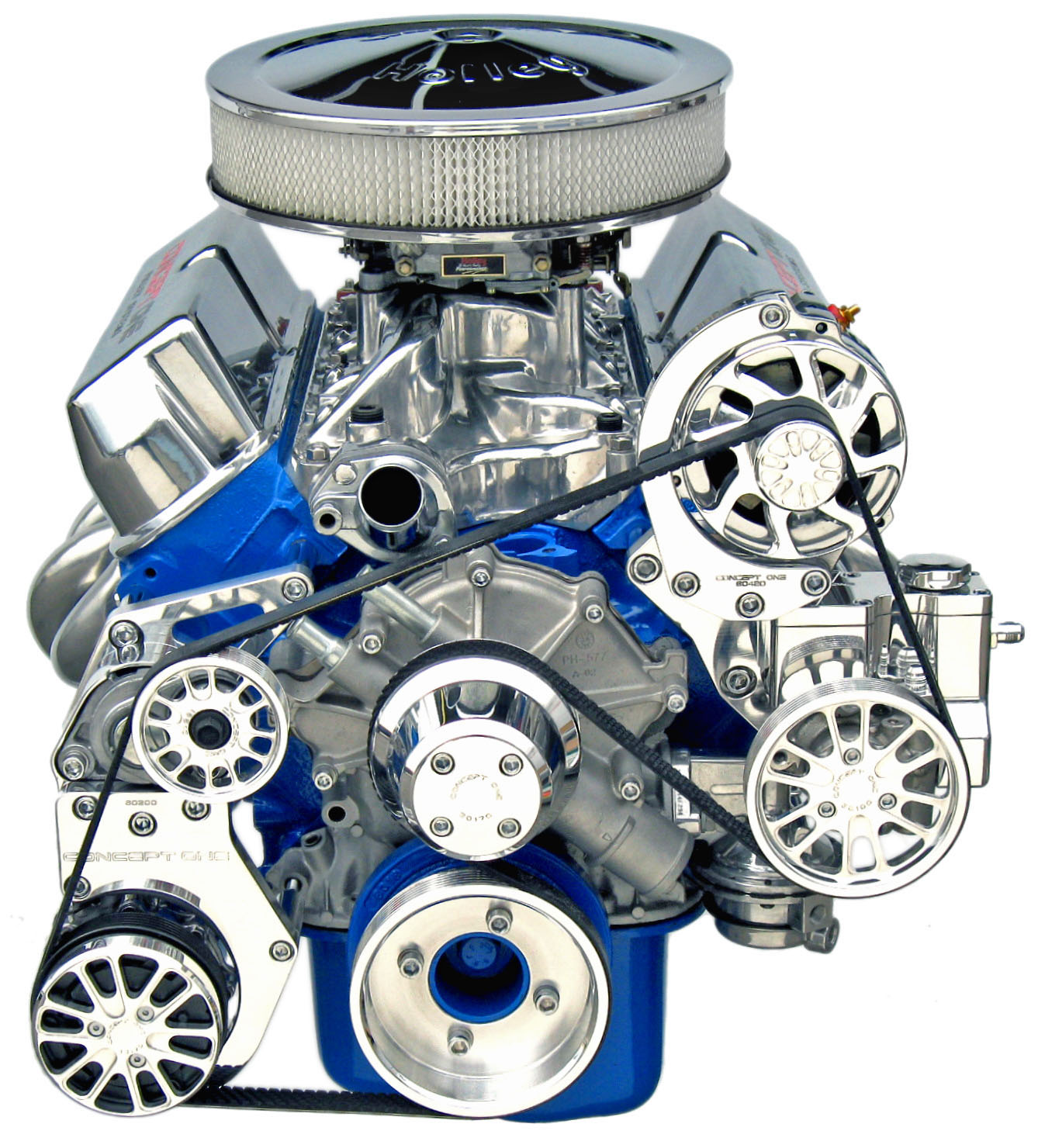 289 302 Small Block Ford Serpentine Pulley System – Alternator, AC, Power Steering - Image 4