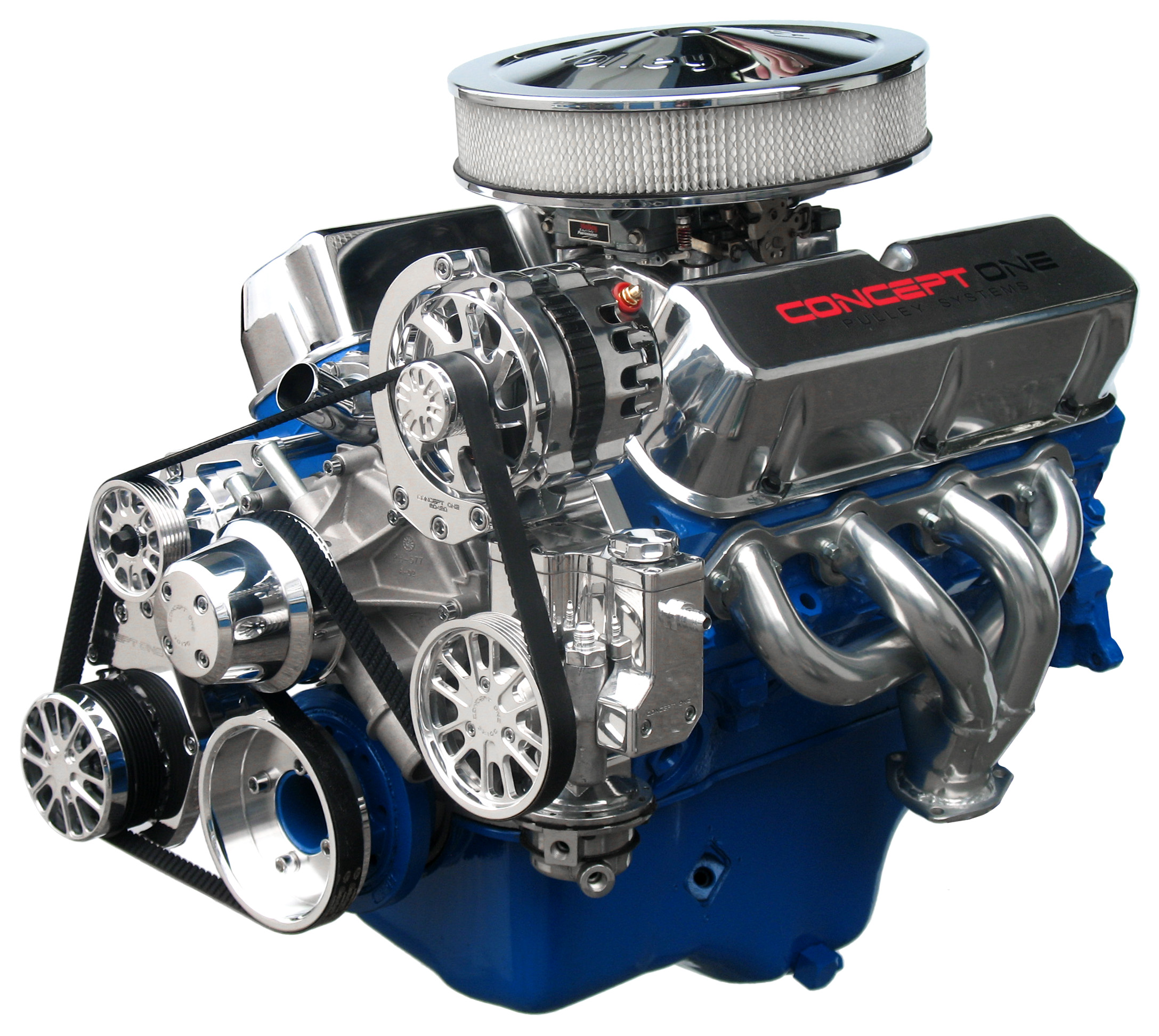 289 302 Small Block Ford Serpentine Pulley System – Alternator, AC, Power Steering - Image 3